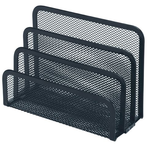 ESSELTE MESH VERTICAL SORTER BLACK