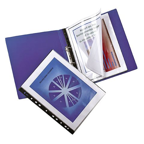 MARBIG DISPLAY BOOK WITH BINDER STRIP