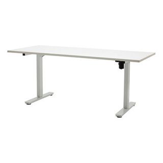 DESK TIDAL SIT TO STAND WHITE STANDARD