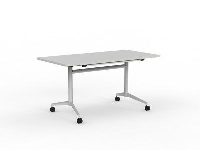 TEAM FLIP TABLE 1400 WHITE FRAME WHITE