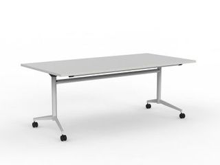 TEAM FLIP TABLE 1800 WHITE FRAME WHITE