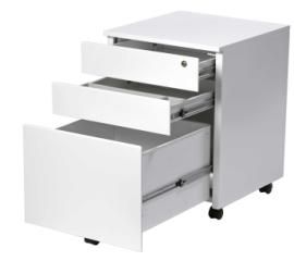 2 DRAWER PLUS FILE MOBILE PEDESTAL FIRST