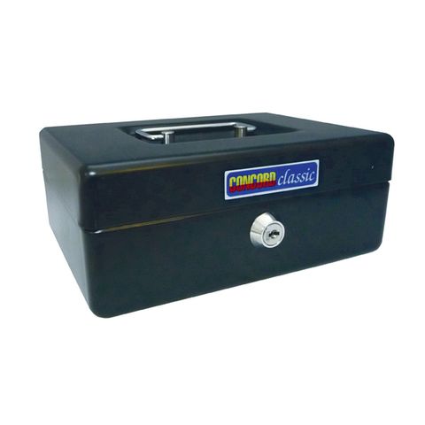 ESSELTE CASH BOX CLASSIC NO.8 BLACK