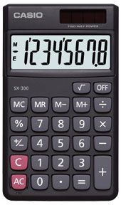 CALCULATOR CASIO SX-300 BLACK