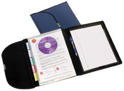 MARBIG COMPENDIUM 6 POCKET PP BLACK