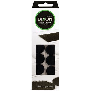 DIXON HOOK & LOOP 12 SPOTS BLACK