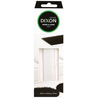 DIXON HOOK & LOOP150MM STRIP WHITE