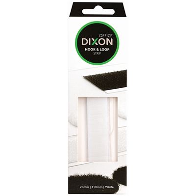 DIXON HOOK & LOOP150MM STRIP WHITE