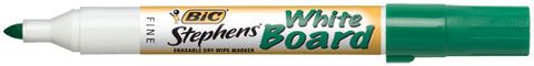 WHITEBOARD MARKER GREEN FINE STEPHENS