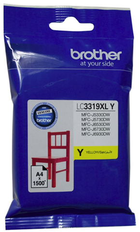 INKJET CARTRIDGE LC3319XLY YELLOW BROTH