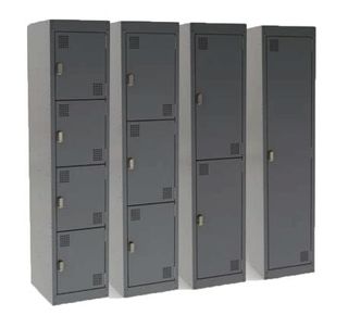 STORAGE LOCKER PROCEED GREY 4 TIER W375