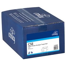 CROXLEY ENVELOPES C5E W/WINDOW BOX/250