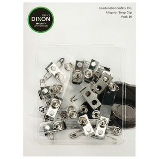 DIXON ID PIN CLIP STRAP PACK PKT/10