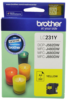 INKJET CARTRIDGE BROTHER LC-231Y YELLOW