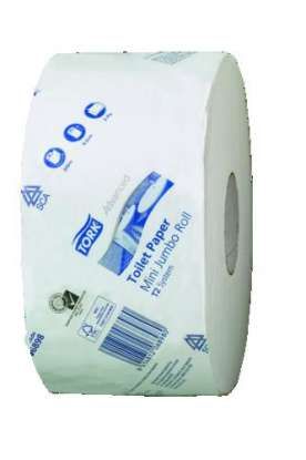 TOILET TISSUE TORK T2 ADV MINI JUMBO 12s