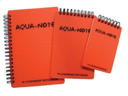 WATERPROOF NOTEBOOK AQUA-NOTE 120X180MM