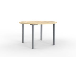 MEETING TABLE CUBIT ATLANTIC OAK 1200MM