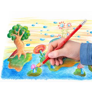 COLOURED PENCIL NORIS ERASABLE