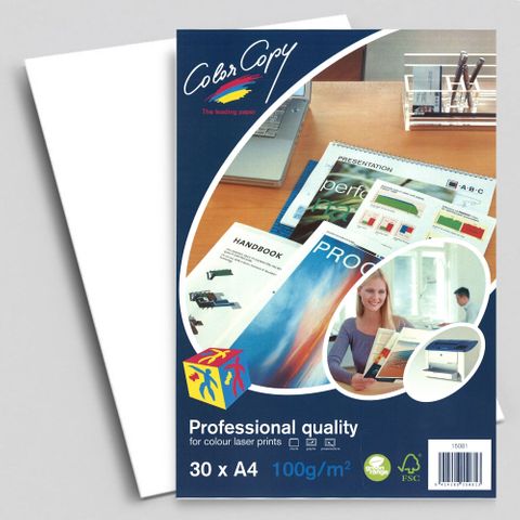 COLOR COPY DIGITAL LASER A4 100 GSM 30PK