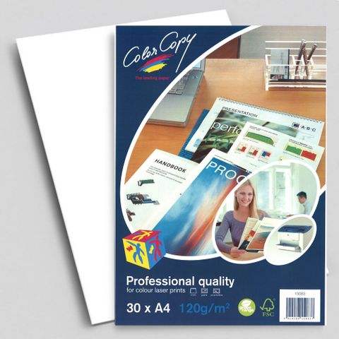 COLOR COPY DIGITAL LASER A4 120 GSM 30PK