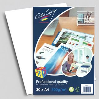 COLOR COPY DIGITAL LASER A4 300GSM 30PK.