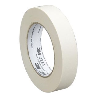 3M MASKING TAPE 2214 18MMX50MM WHITE.