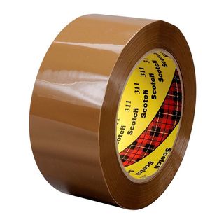 SCOTCH PACKAGING TAPE 311 TAN 48MMX100M