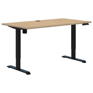 DUO II ELECTRIC DESK 1500x800 CO/BLACK