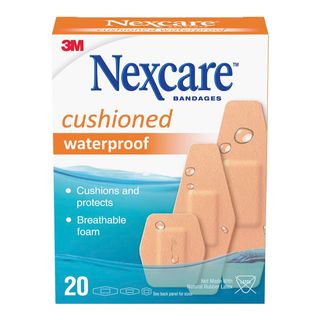 Nexcare Bandages Cushioned Waterproof 20