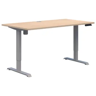 DUO II ELECTRIC DESK 1800X800 RO/SILVER.