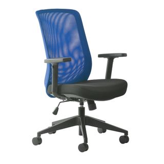 MONDO GENE MESH CHAIR WITH ARMS BLUE