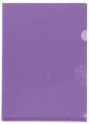 GBP L-SHAPED POCKET PURPLE A4 PKT/12