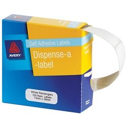 AVERY RECTANGLE LABEL 1336W PKT/700