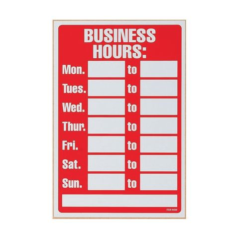 WORKPLACE/SAFETY SIGN PELIKAN BUSINESS H