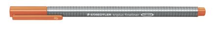 STAEDTLER TRIPLUS FINELINER PEN ORANGE