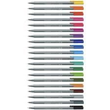 STAEDTLER TRIPLUS FINELINER PEN LT BROWN