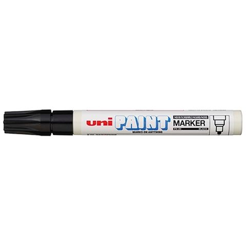 UNI PAINT MARKER BLACK PX20 MED 2.2MM