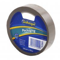 PACKAGING TAPE SELLOTAPE 1554 BROWN 24MM