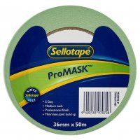 PREMIUM MASKING TAPE 36MM X 50M SELLOTAP