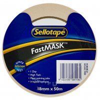 MASKING TAPE 5810 18MM X 50M SELLOTAPE