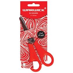 SCISSORS WARWICK GRADUATED 127MM RED