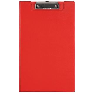 CLIPBOARD FM RED PVC FOOLSCAP