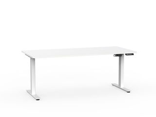 AGILE ELECTRIC DESK 1800X800MM WHT/WHITE