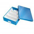 ORGANISER BOX WOW CLICK & STORE BLUE A4