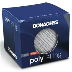 POLY STRING WHITE 60M 60G DONAGHYS