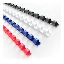 PLASTIC BINDING COILS BLUE 12MM PKT/100