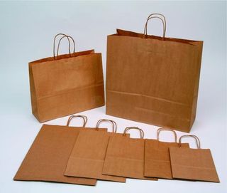 TWIST HANDLE KRAFT PAPER CARRY BAG #26