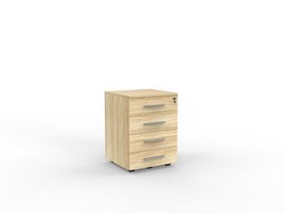 CUBIT MOBILE 4 DRAWER ATLANTIC OAK