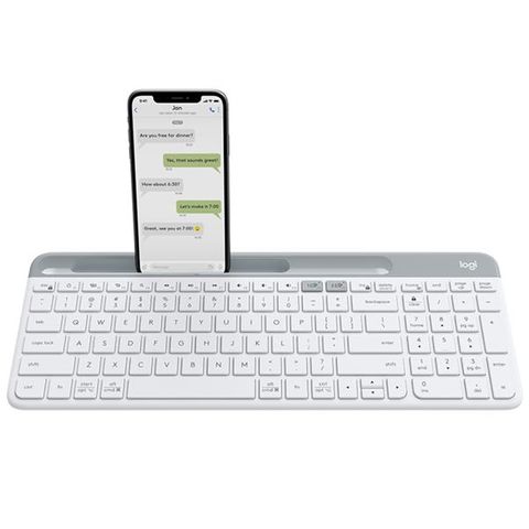 LOGITECH  MULTI-DEVICE KEYBOARD WHITE