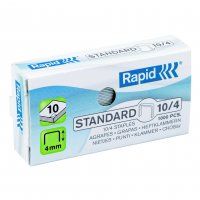 STAPLES NO 10  4MM LENGTH BOX/1000 RAPID